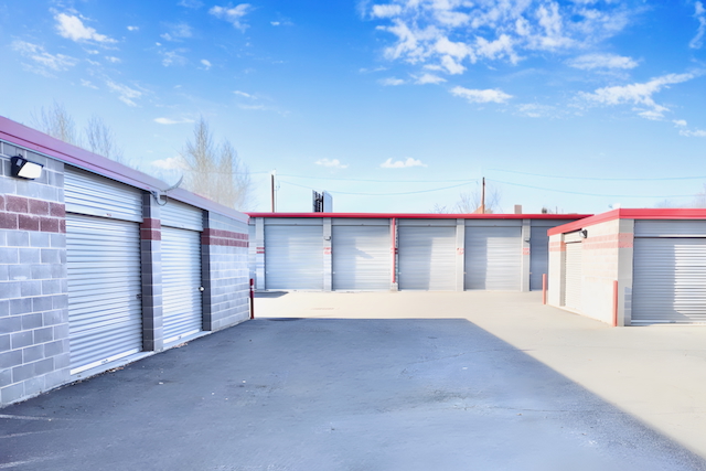 Drive-up storage facility in West Valley, Utah with month-to-month leases